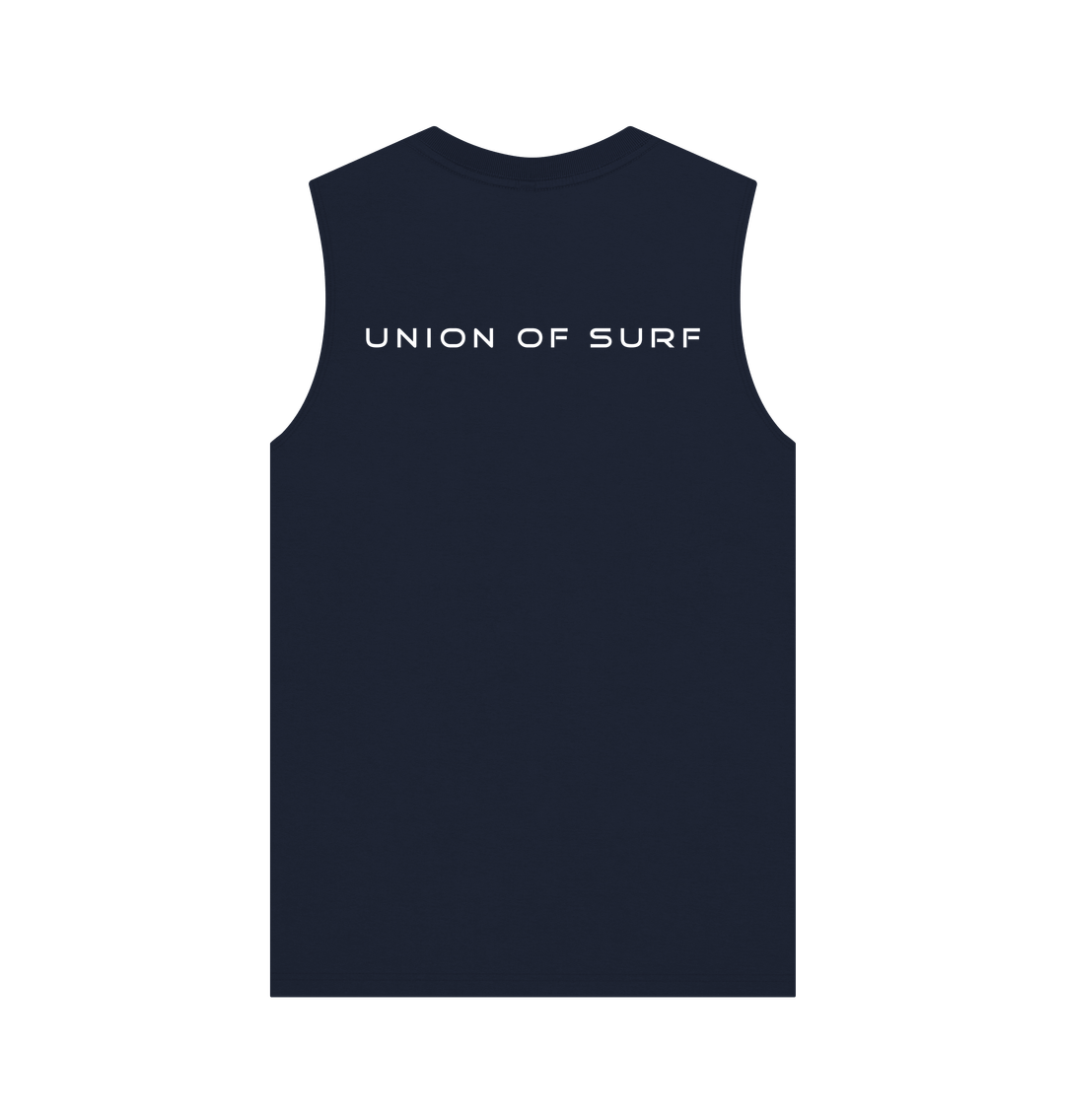 Mens Union Vest organic cotton size guide and product specifications table