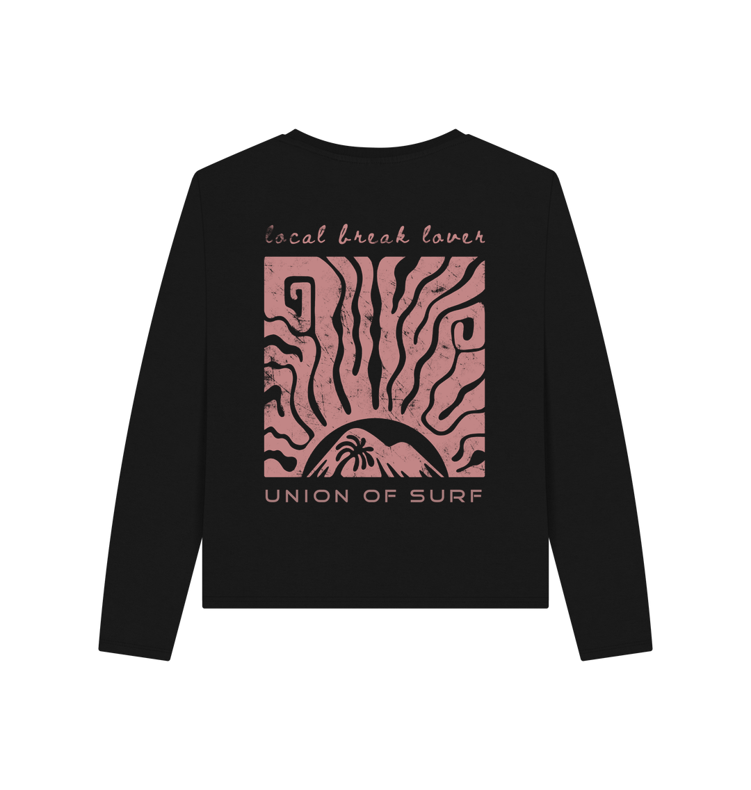 Black Printed T-shirt Back