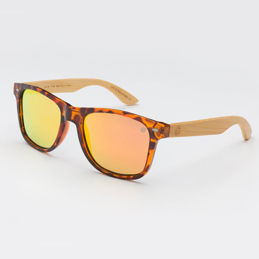 Womens Clear framed sunglasses
