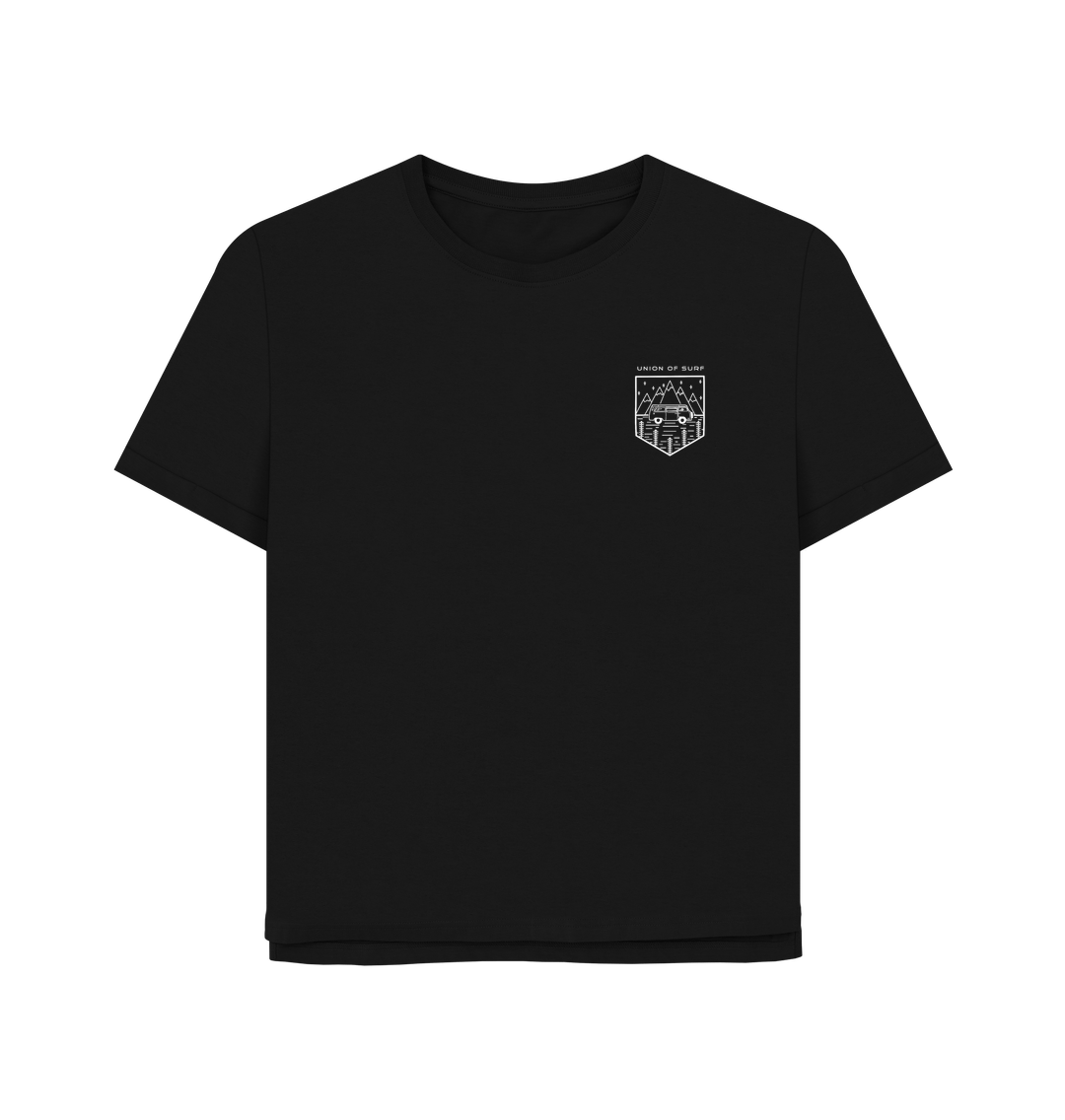 Black Women's Graphic Tees -Kooks on the Road