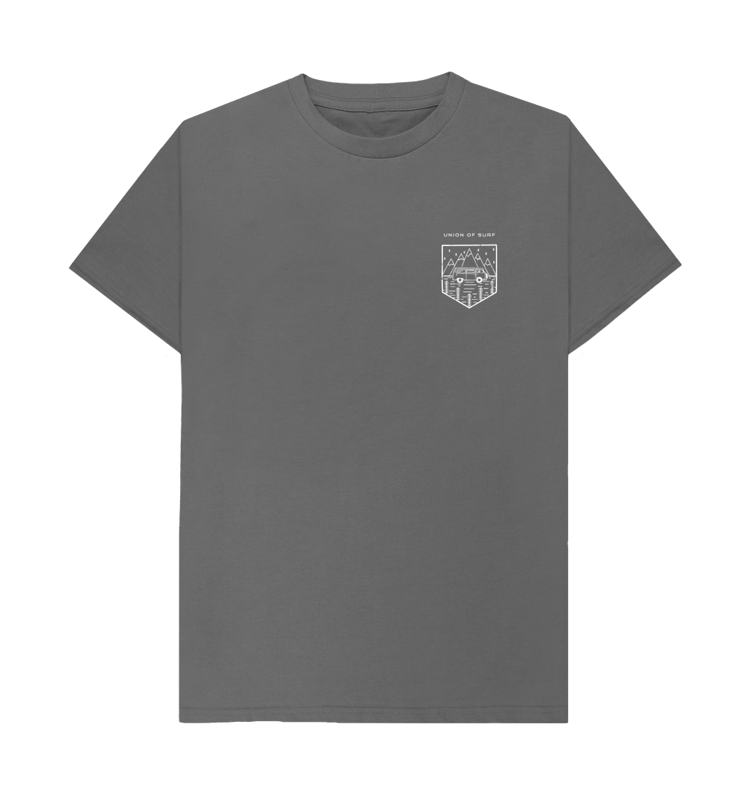 Front view of Relaxed Fit Organic T-Shirt for Men in soft organic cotton