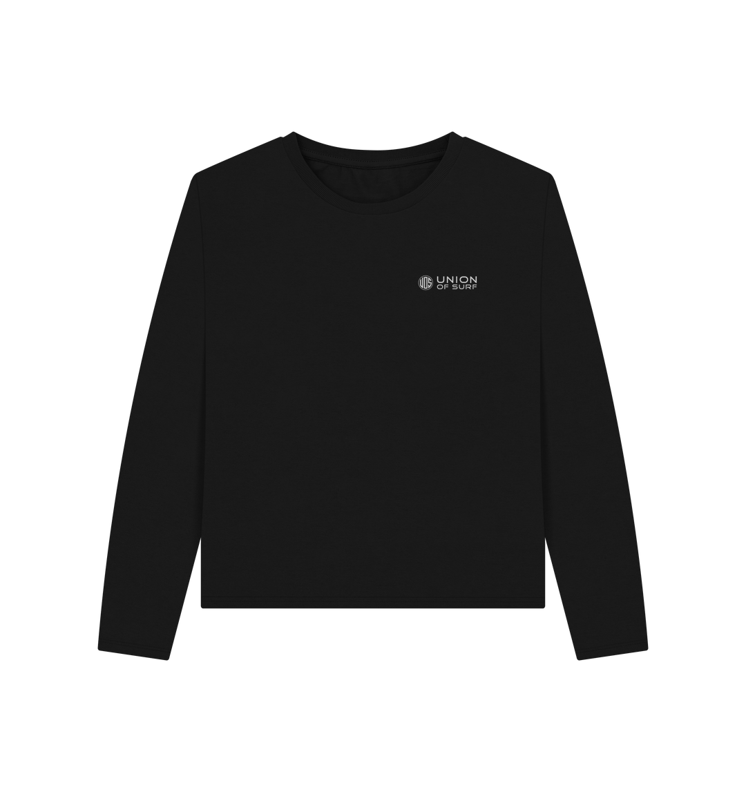 Black Printed T-shirt Front