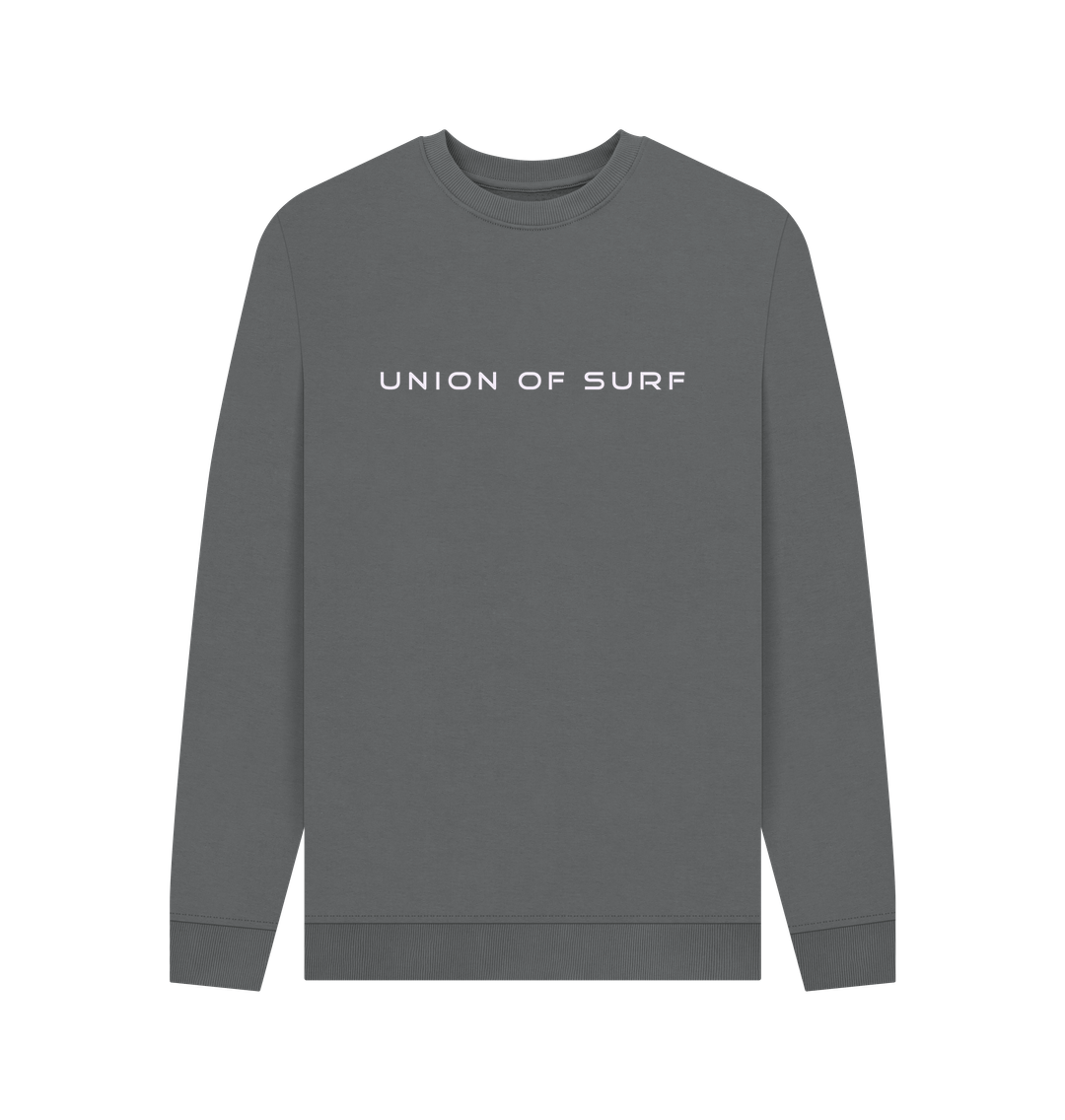 Slate Grey Printed Sweater