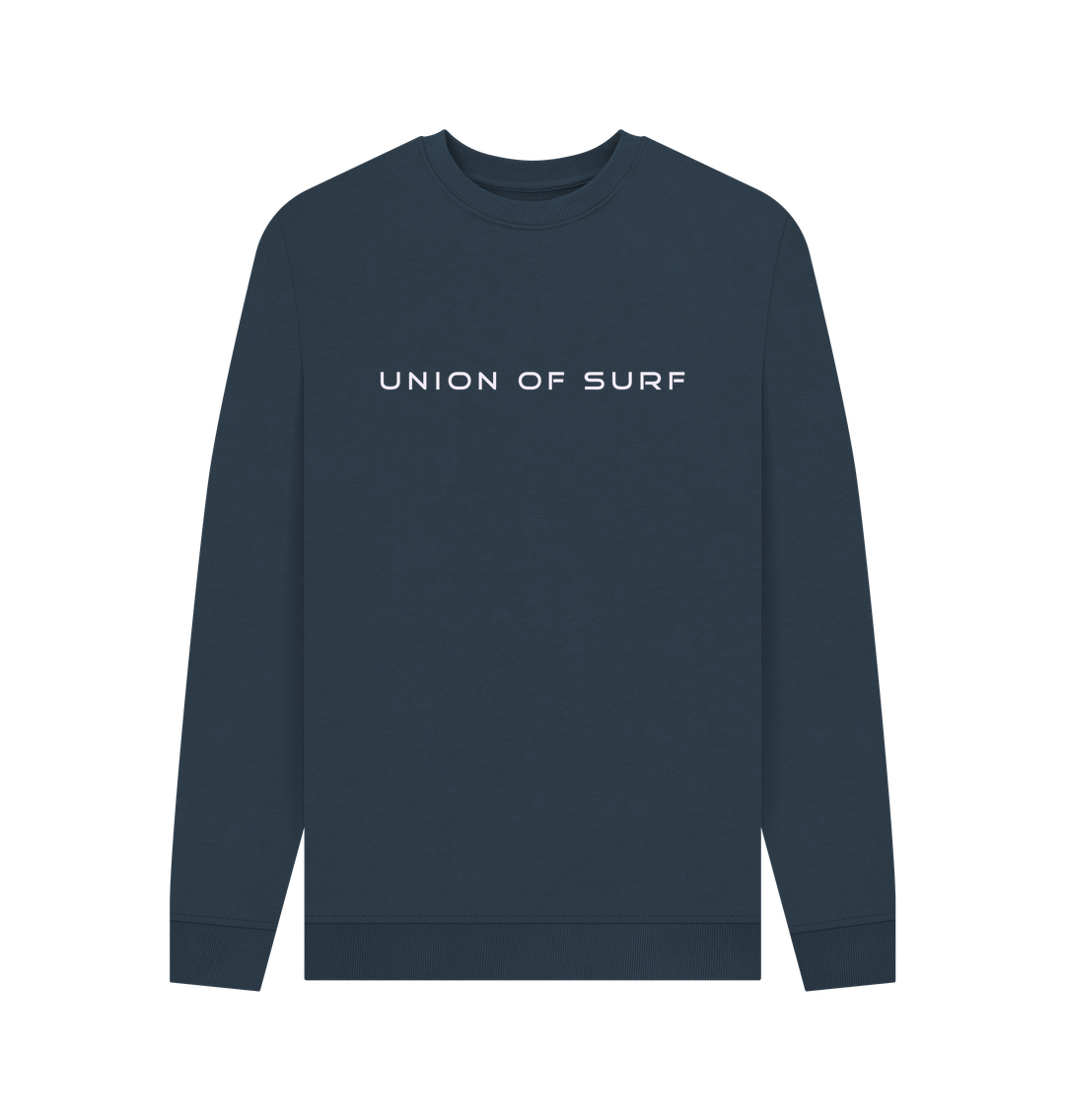 Navy Blue Printed Sweater