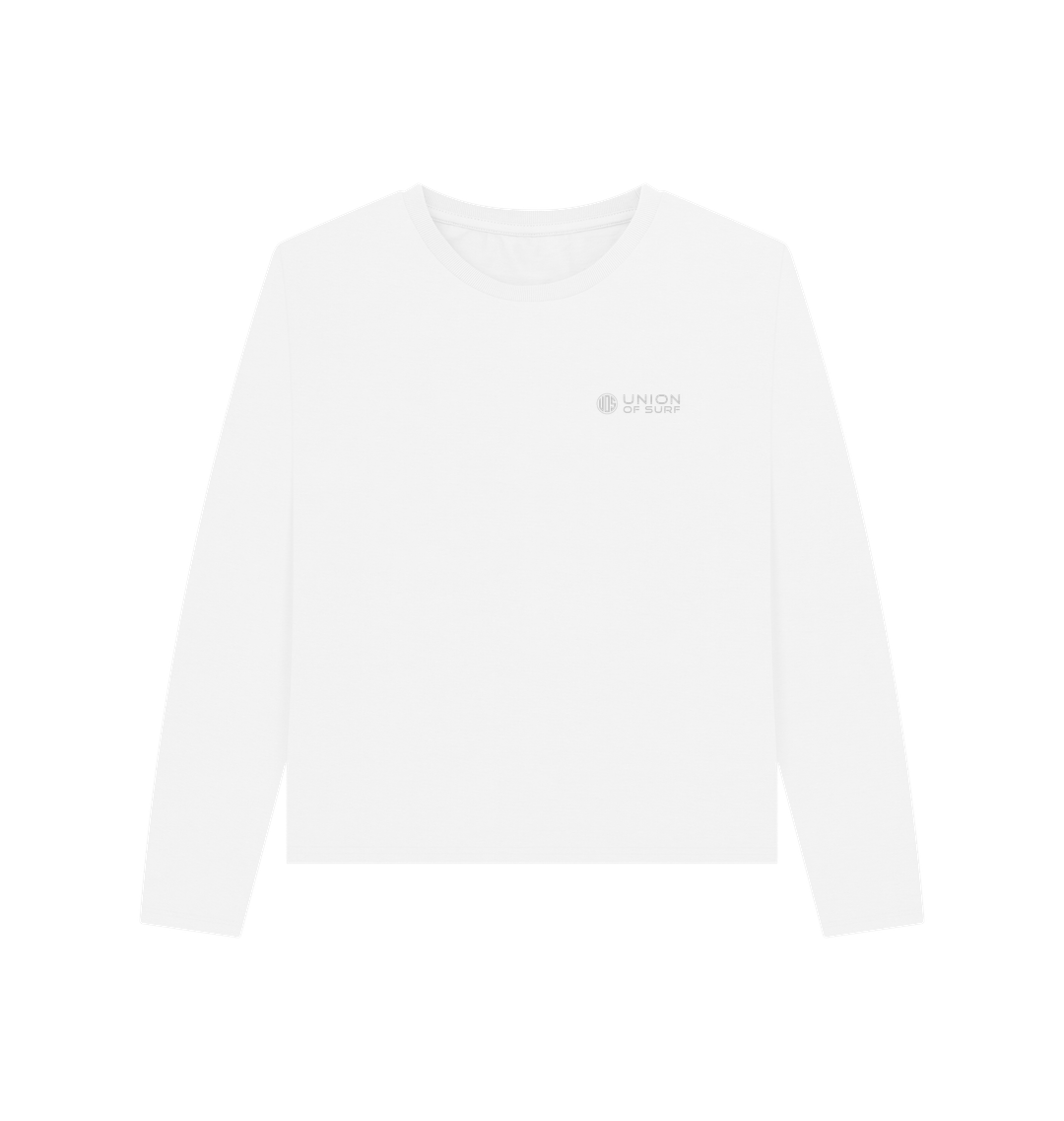 White Printed T-shirt Front