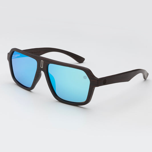 Wood framed sunglasses