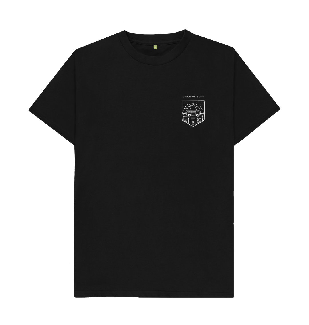 Front view of Relaxed Fit Organic T-Shirt for Men in soft organic cotton
