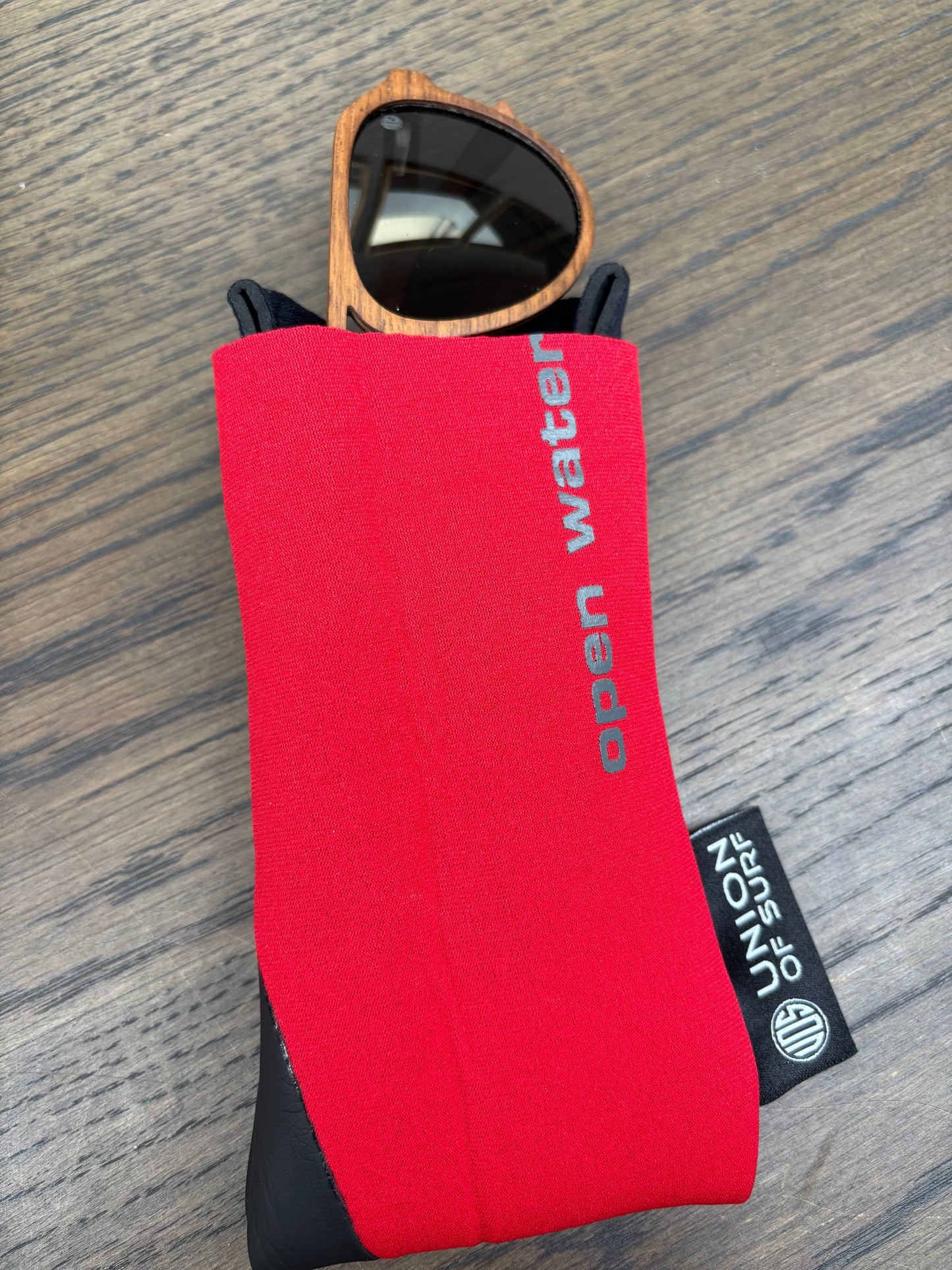 Eco-Friendly Sunglasses Case made from upcycled wetsuits by UK upcycling team