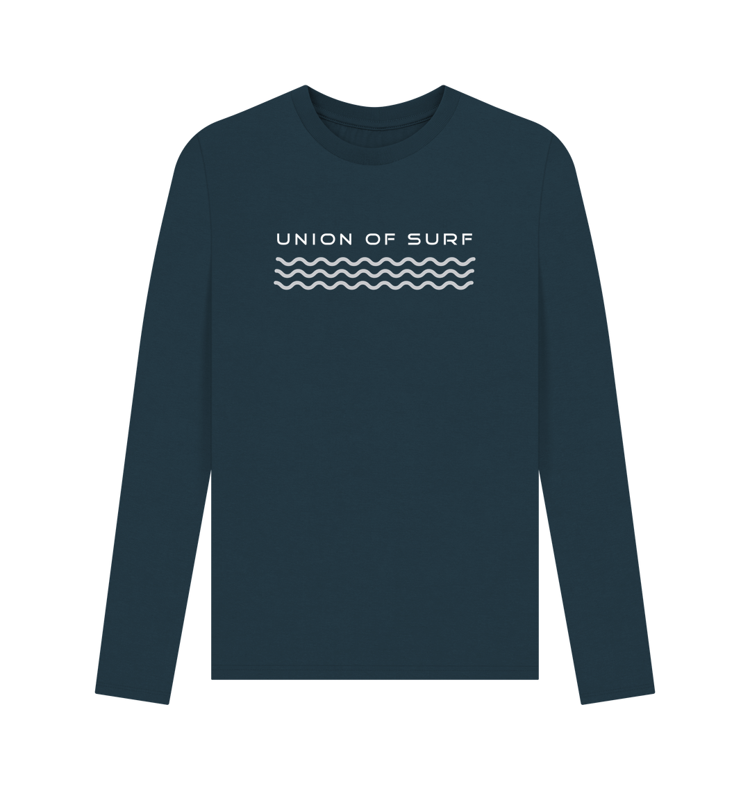 Relaxed long sleeve tee- Coastal vibes Organic cotton t shirt