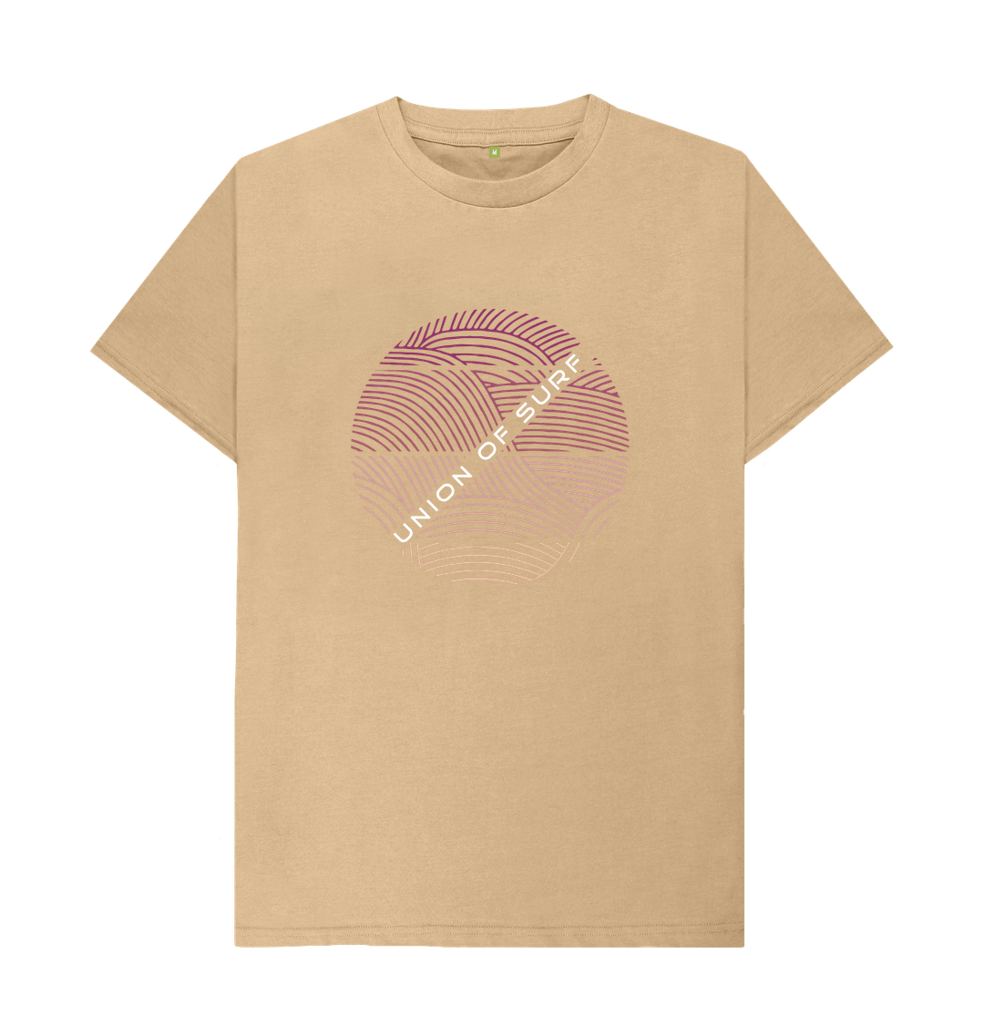 mens organic cotton coastal t shirt