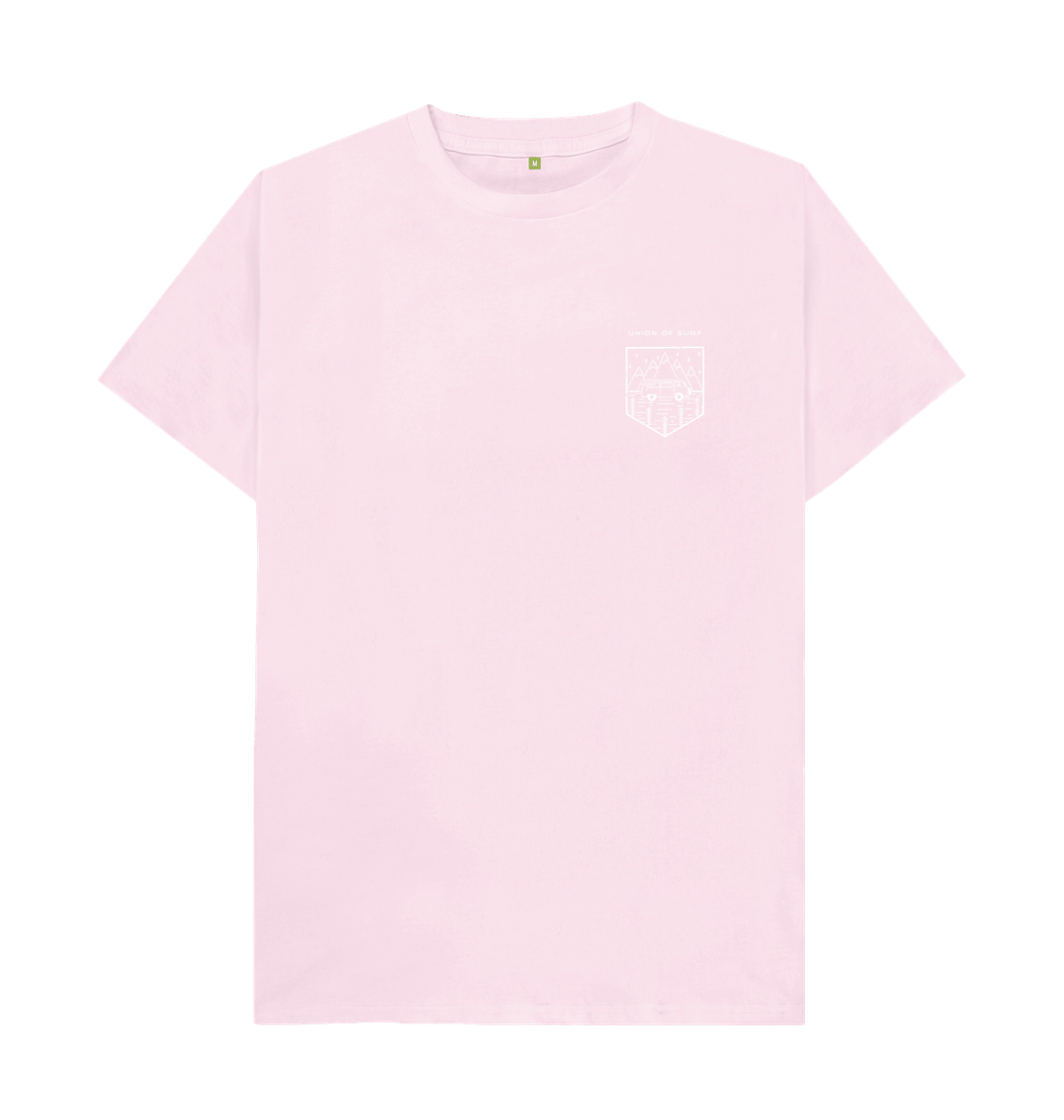 Men wearing Relaxed Fit Organic T-Shirt made from soft, sustainable organic cotton