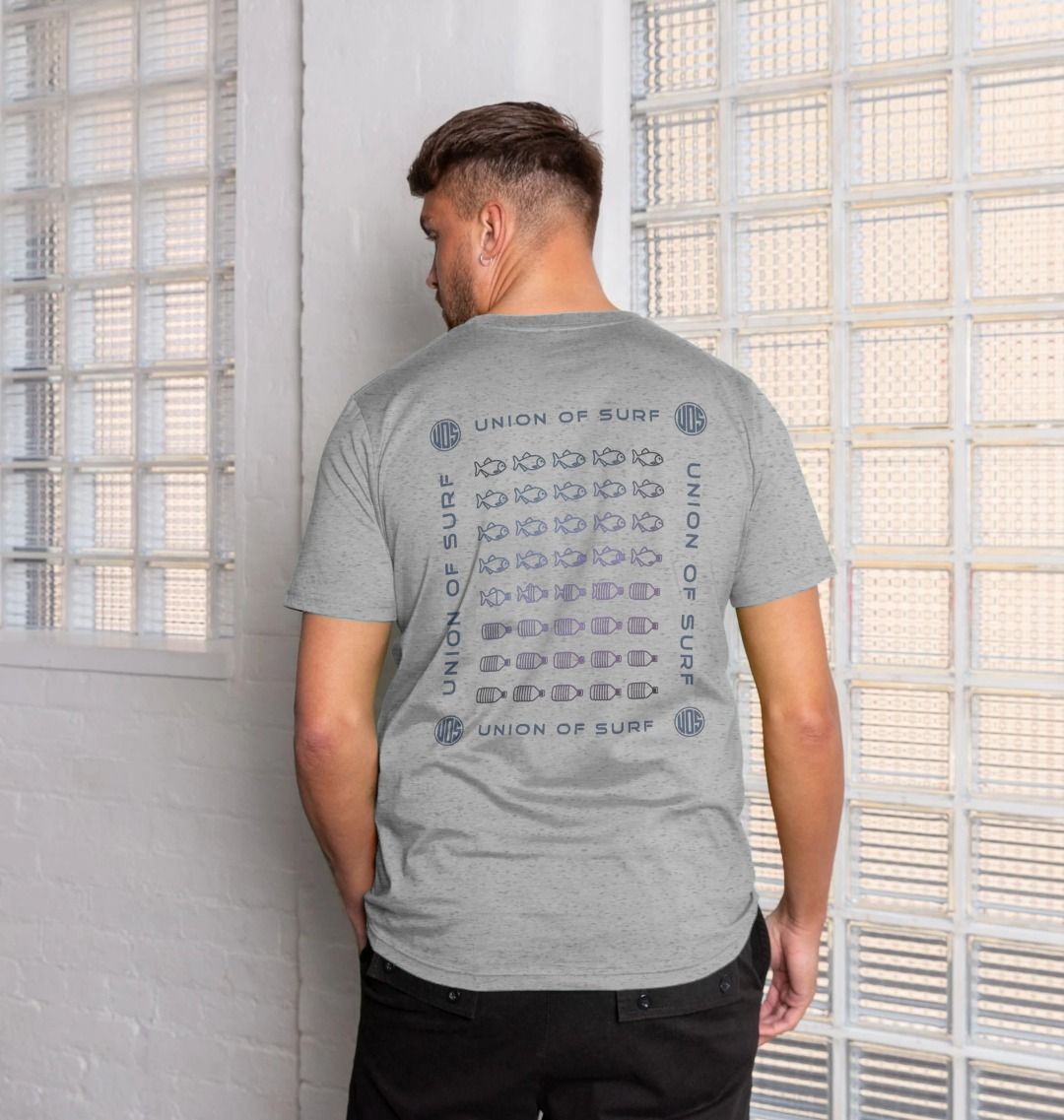 Mens Graphic Tees- Fish v Plastic T-shirt