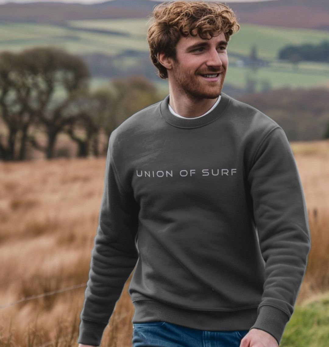 Mens Surf Print Sweater