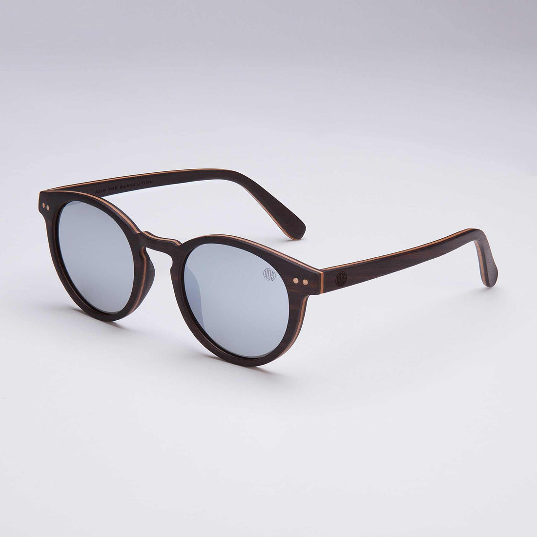 Sustainable wooden frame sunglasses by UK surf brand Union of Surf
