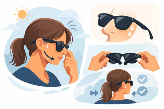 Why Sunglasses Slip and How to Stop Them