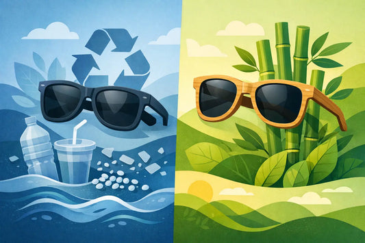 Recycled Plastic vs Bamboo Sunglasses Compared