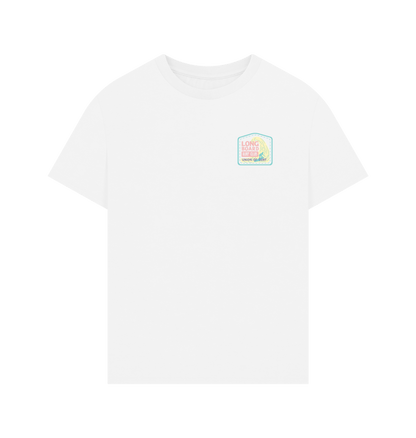 White Printed T-shirt Front