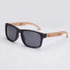 Bells Beach mens polarised sunglasses with real wood arms and UV400 protection