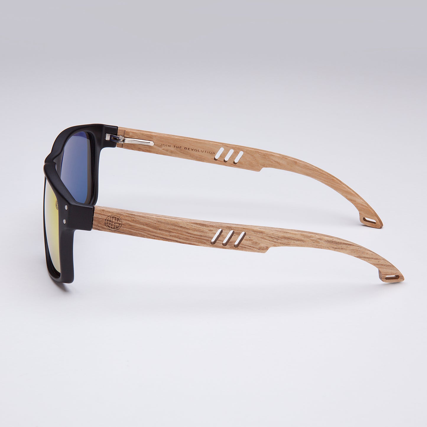 Eco Friendly Sunglasses. Beech Wood Arms.  Sustainable Frames.