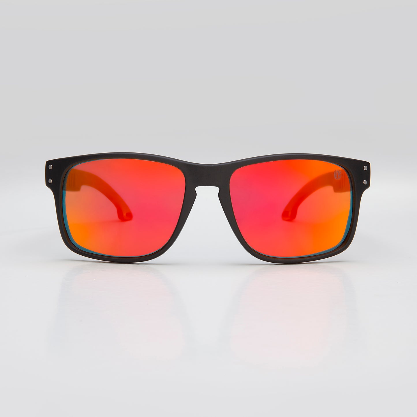 Eco Friendly sunglasses. Red Polarised Lens