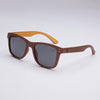 Fistral Wood-Look Sunglass with walnut veneer and sustainable wood grain design
