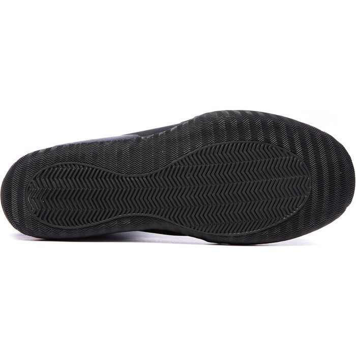 Black textured rubber sole of O'Neill Epic 5mm Boots with durable non-slip pattern designed for traction on wet surfaces