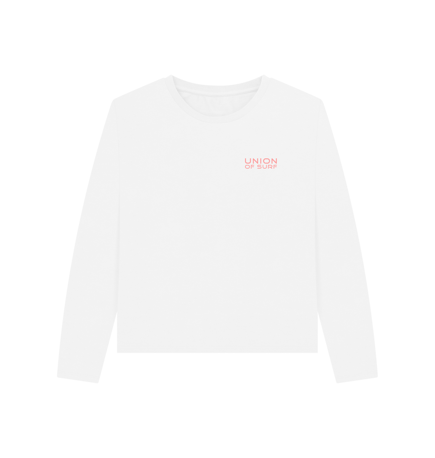 Women's graphic long sleeve tee in organic cotton with "Local Break Lover" design, sustainable and eco-friendly fashion.