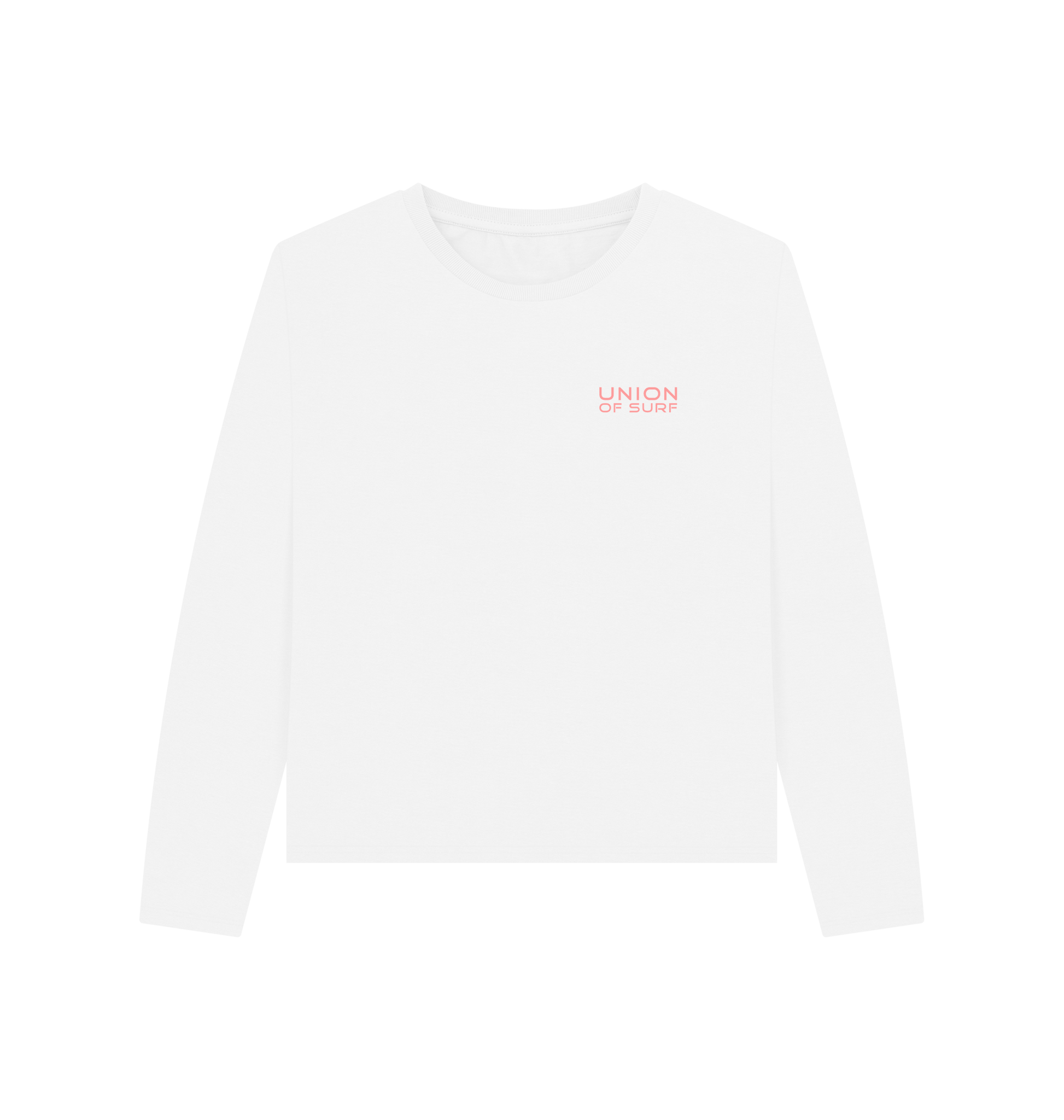 Women's graphic long sleeve tee in organic cotton with "Local Break Lover" design, sustainable and eco-friendly fashion.