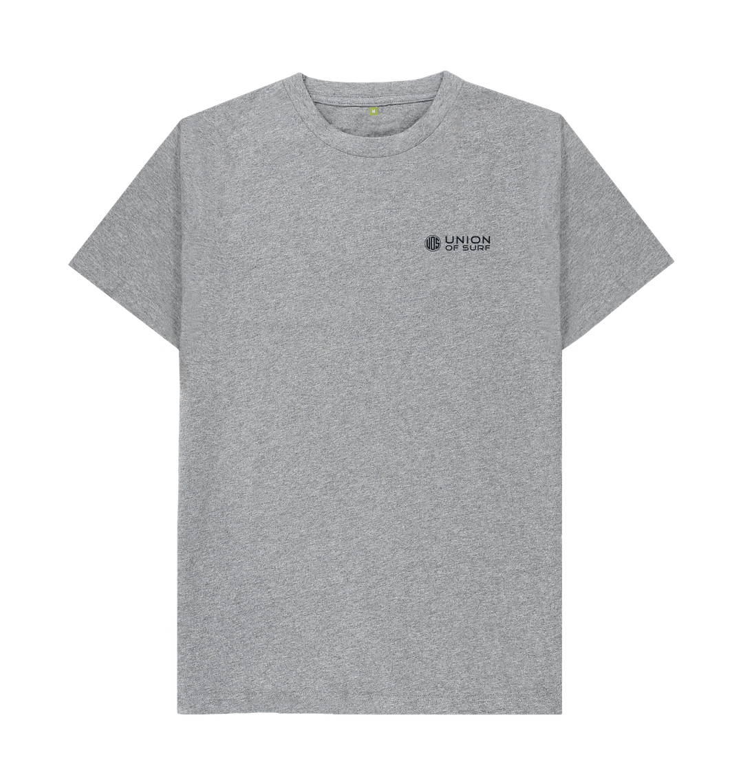 Athletic Grey Fish not Bottles T