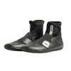3mm Kids FAZE Wetsuit Boot in black neoprene with textured rubber soles, ankle cuffs and adjustable hook-and-loop straps.