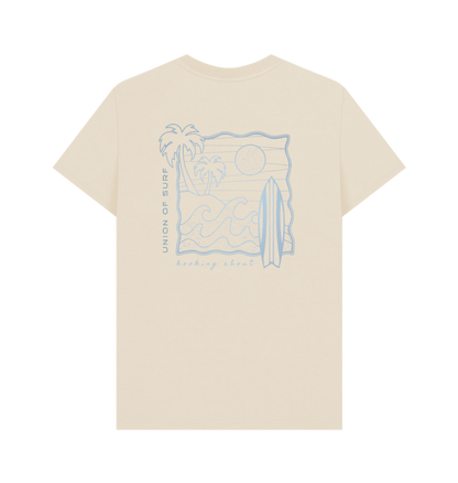 Mens beige T-shirt