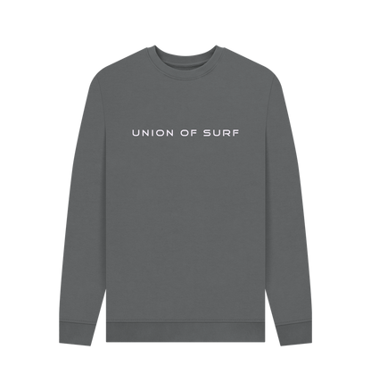 Slate Grey Printed Sweater