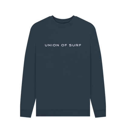 Navy Blue Printed Sweater