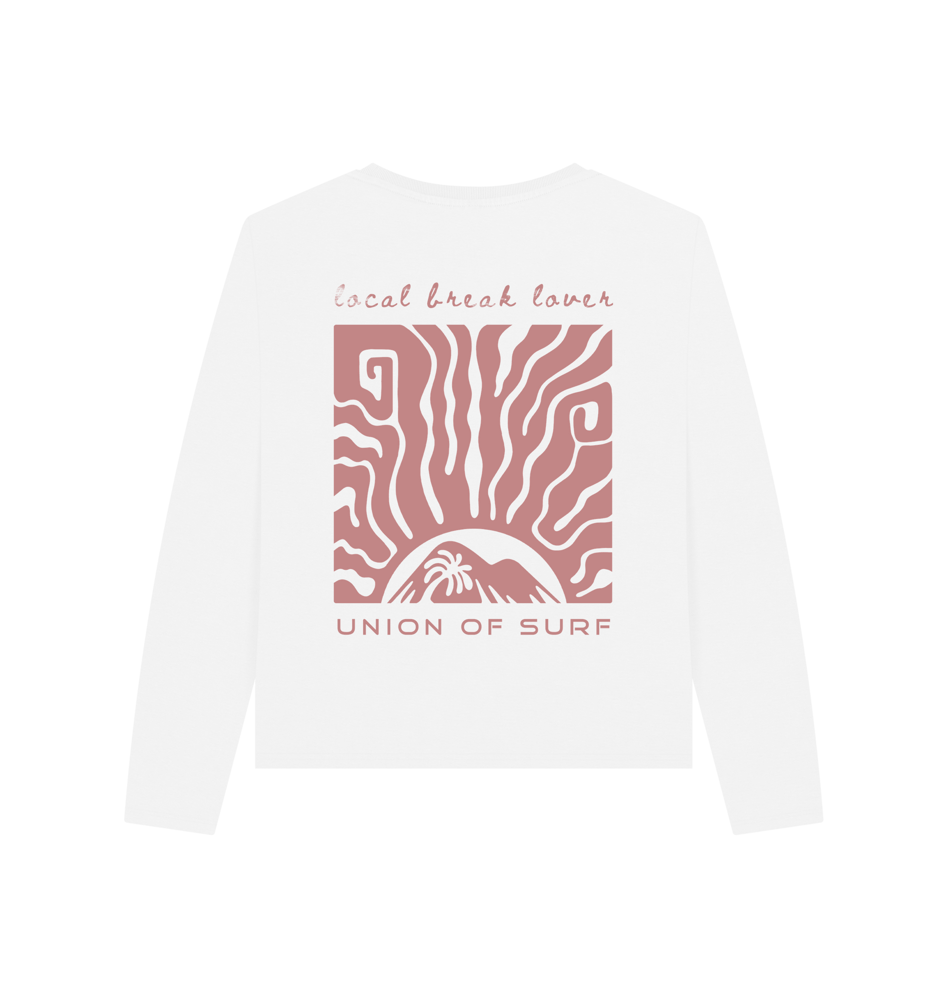 Women graphic tees Local Break Lover long sleeve organic cotton sustainable fashion design