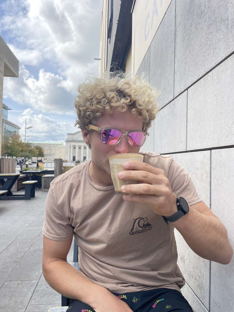 Eco Friendly Sunglasseseco friendly sunglassesBring out your wild side with Kuta Beach Mirrored glasses! These wooden frames are made with less plastic for a lighter, greener feel. Perfect for any adventure, theeco friendly sunglasses