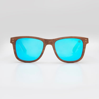 Eco Friendly Sunglasses- Wooden framed sustainble sunglasses.