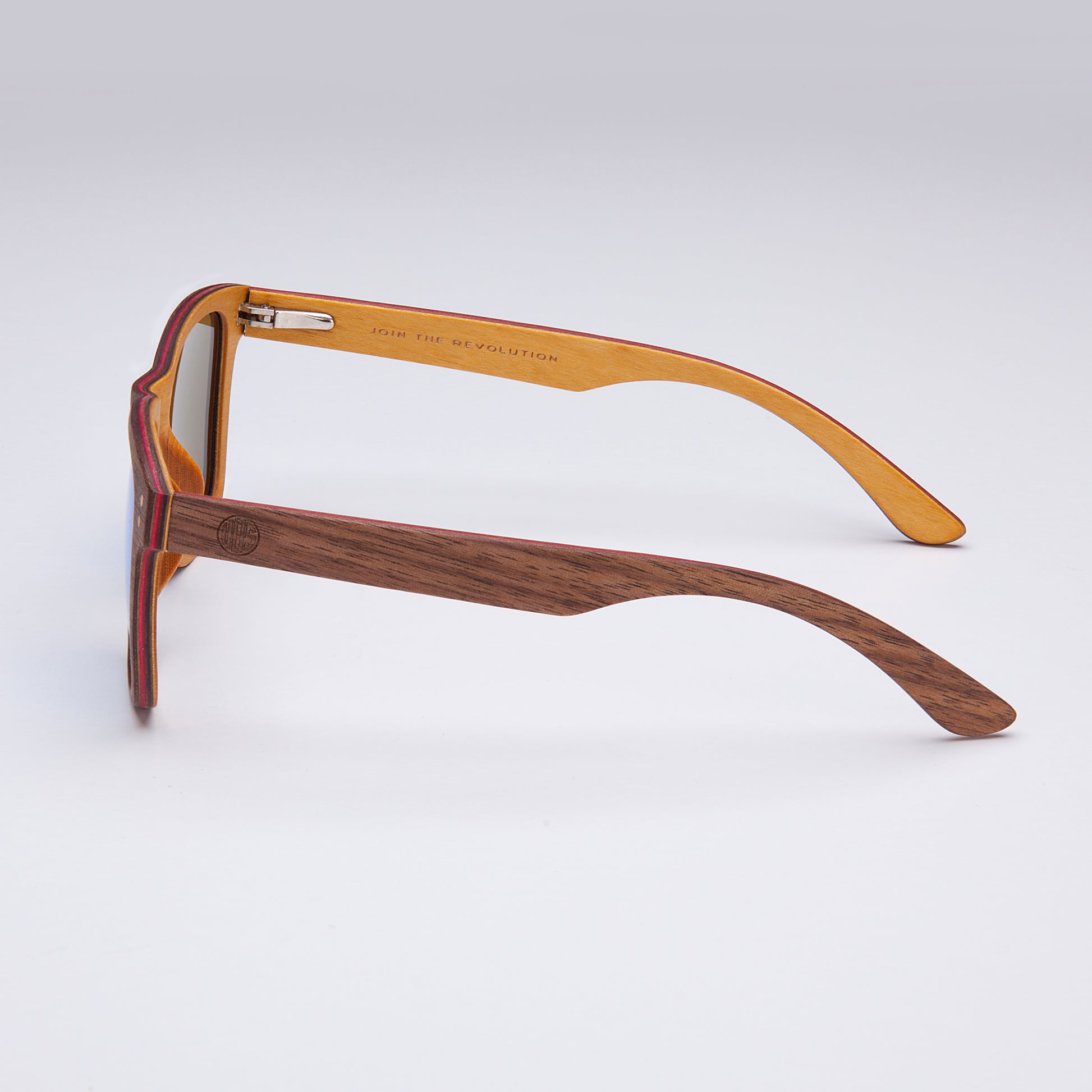 Eco Friendly Sunglasses. Wood framed Sustainable sunglasses.