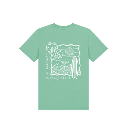 Peppermint Printed Kids T-Shirt Back