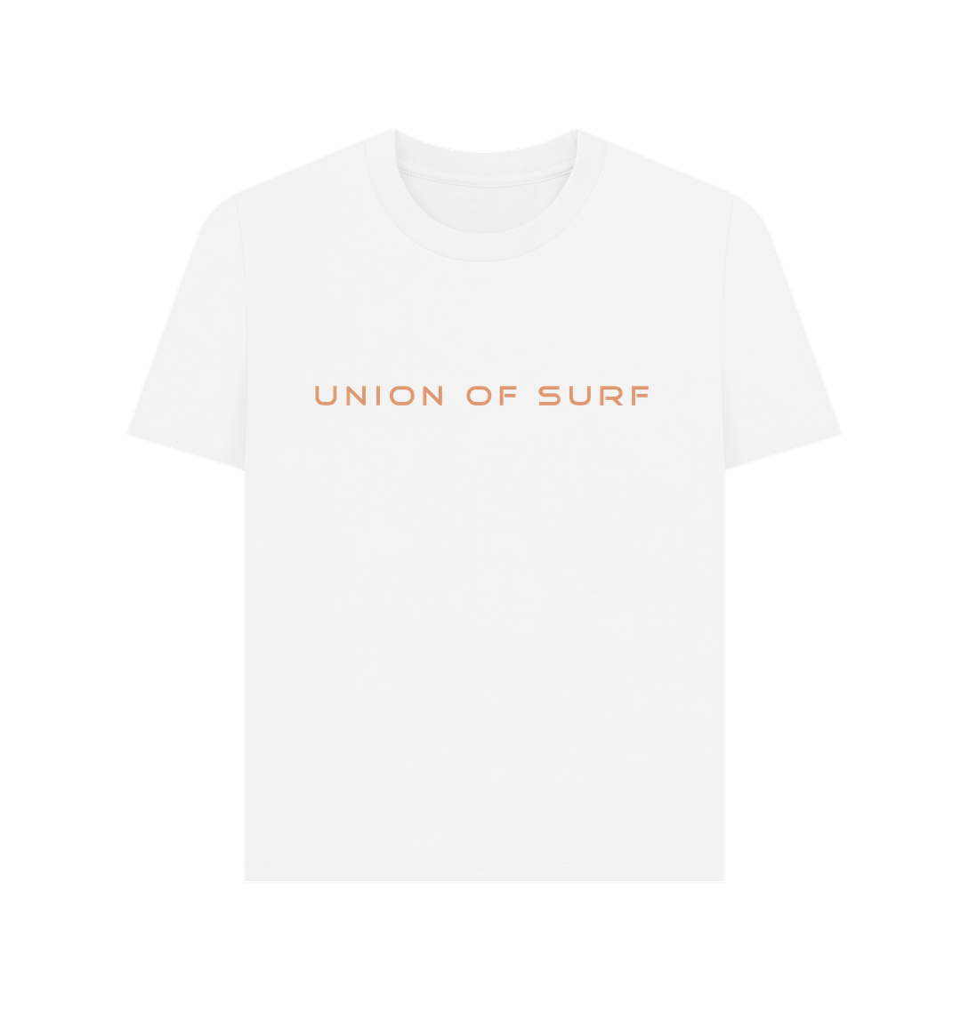 White Surf brand t shirt