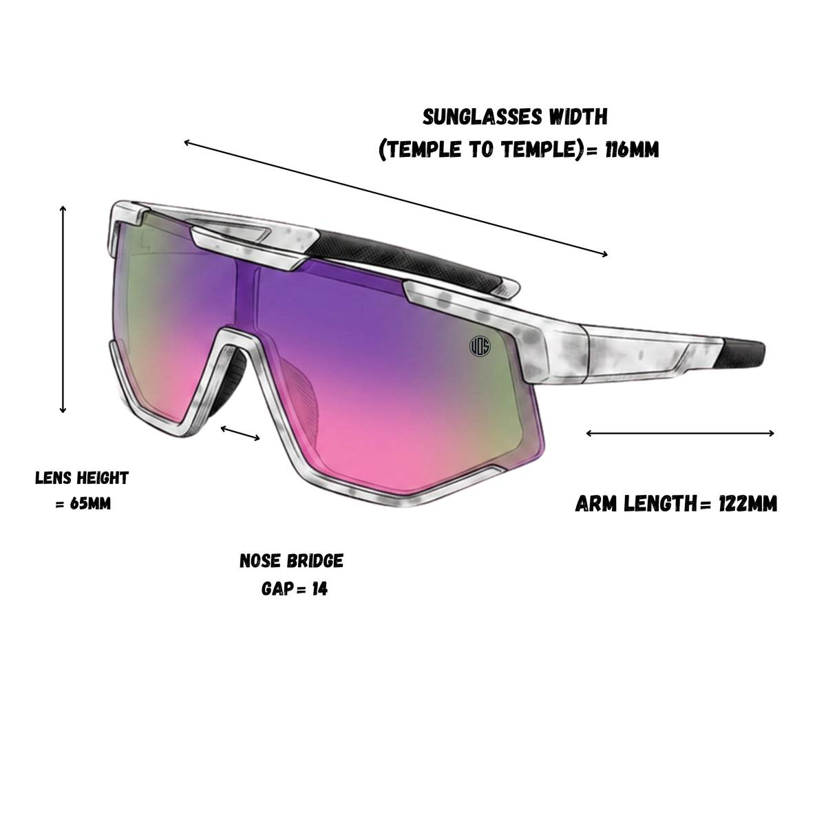 Beach Bum - Union of Surf Childrens Sports Sunglasses