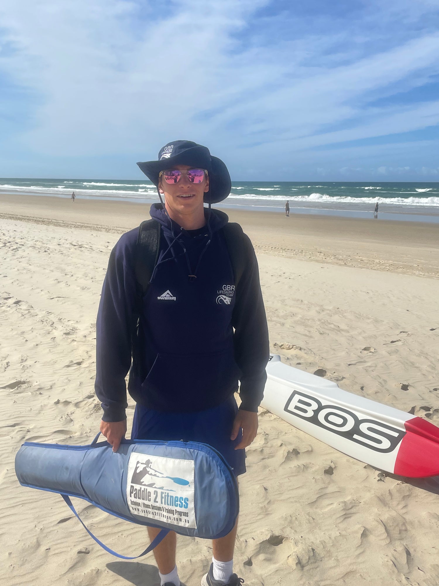 surf life saving at the beach