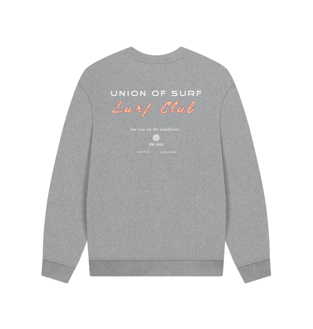 Surf lifestyle jumper in grey