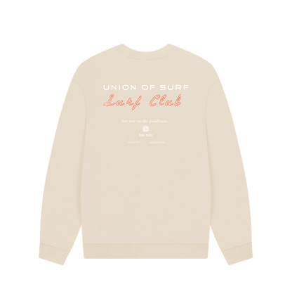 Surf lifestyle jumper in beige