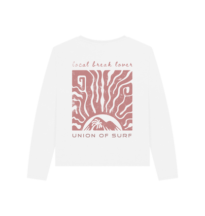White Printed T-shirt Back