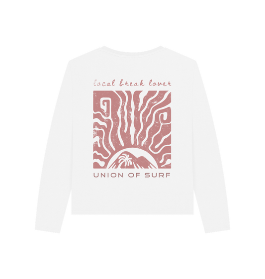 White Printed T-shirt Back