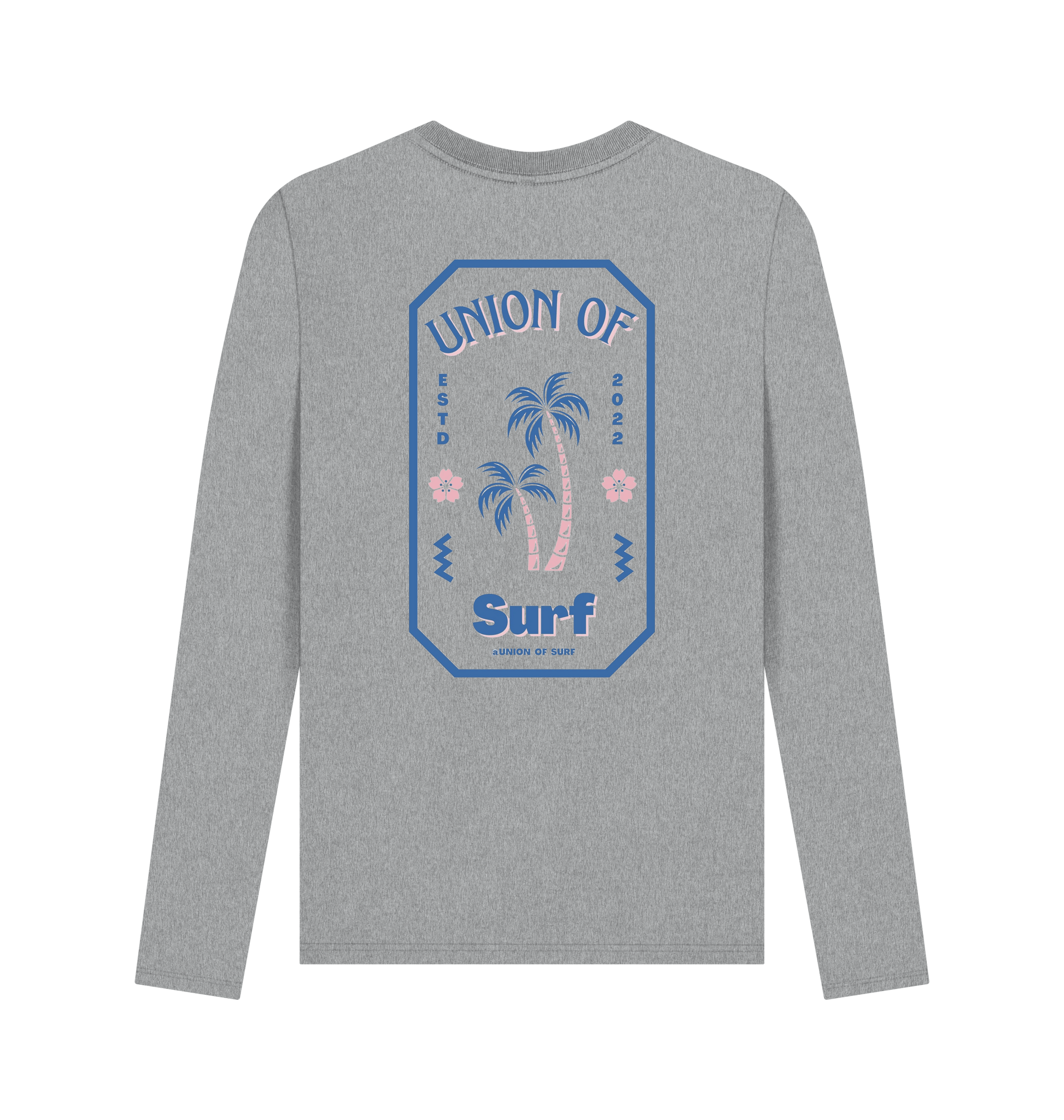 Pipe Dreams full-sleeve organic cotton surf print t-shirt sustainable and eco-friendly