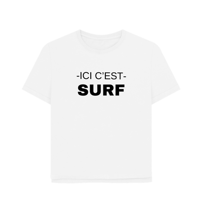 White Printed T-shirt Front