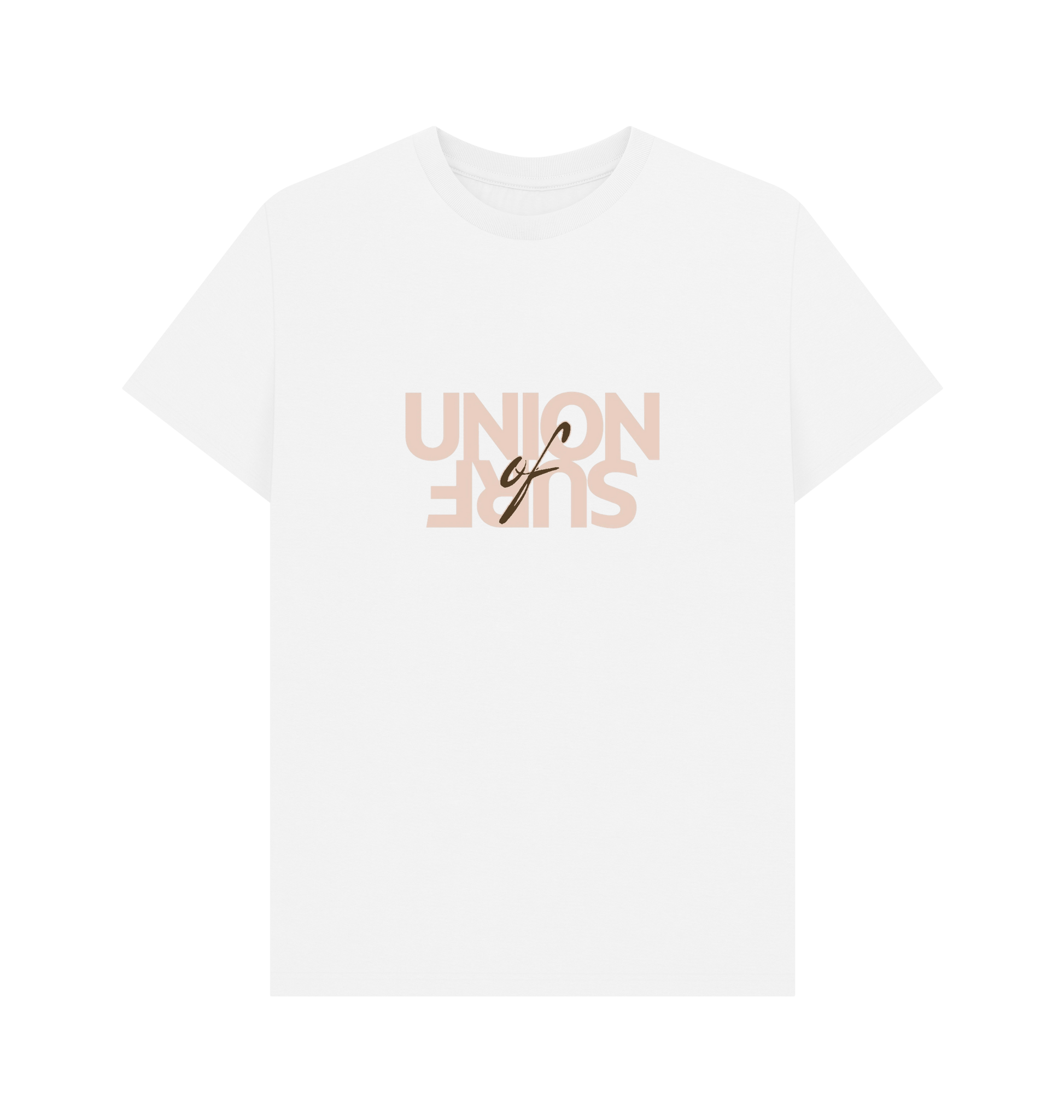 White Printed T-shirt Front
