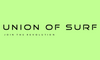 Union of Surf gift card with ocean wave design
