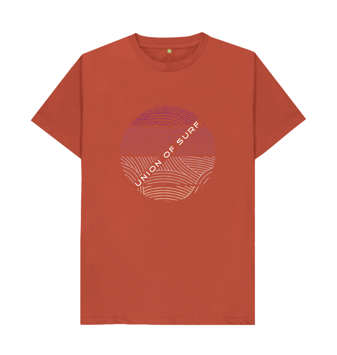 Rust Mens Crimson Tides T- graphic Tees